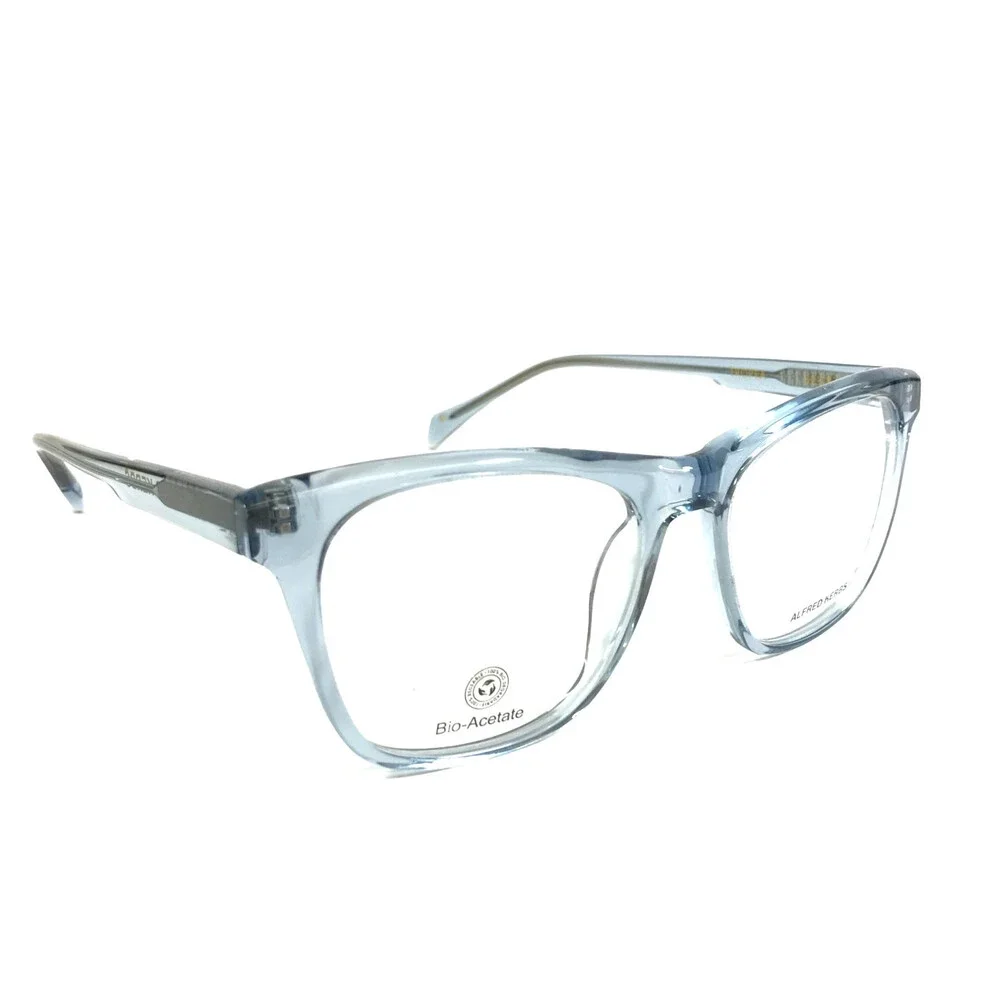 Alfred Kerbs Eyeglasses Frames TROPEA BL Clear Transparent Blue Gold 52-18-135